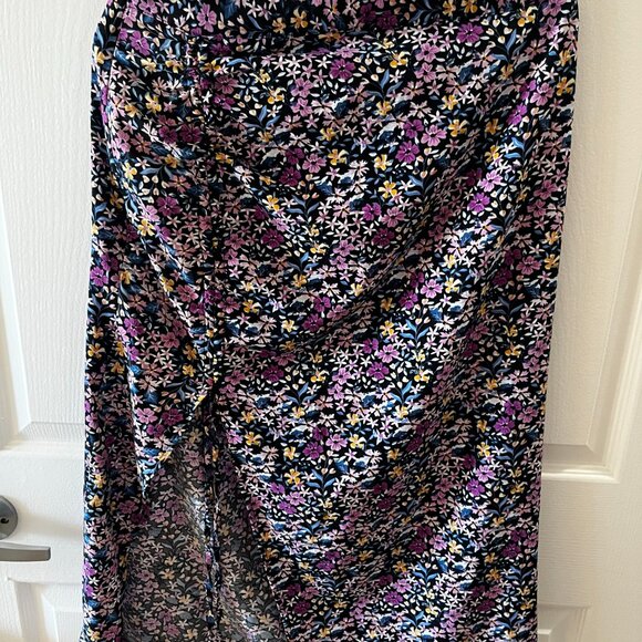 Shein Black Floral Skirt - Picture 5 of 5
